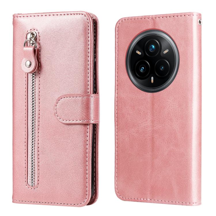 Custodia in pelle con cerniera per Realme 14