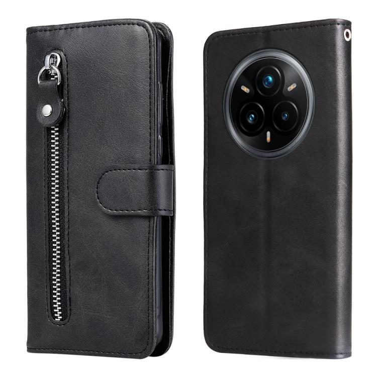 Custodia in pelle con cerniera per Realme 14