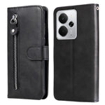 Custodia in pelle con cerniera per Realme 14