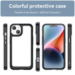 Custodia in acrilico e TPU per iPhone 15
