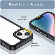 Custodia in acrilico e TPU per iPhone 15