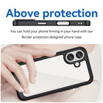 Custodia acrilico e TPU per iPhone 16 e 15