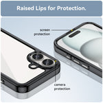 Custodia acrilico e TPU per iPhone 16 e 15