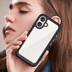 Custodia acrilico e TPU per iPhone 16 e 15