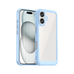 Custodia acrilico e TPU per iPhone 16 e 15