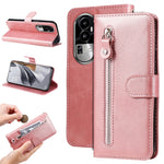 Custodia per telefono in pelle con cerniera in vitello alla moda, For OPPO Reno10 5G / Reno10 Pro 5G Global, For OPPO A78 4G, For OPPO Find X8 Pro, For OPPO A79 5G