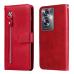Custodia per telefono in pelle con cerniera in vitello alla moda, For OPPO Reno10 5G / Reno10 Pro 5G Global, For OPPO A78 4G, For OPPO Find X8 Pro, For OPPO A79 5G