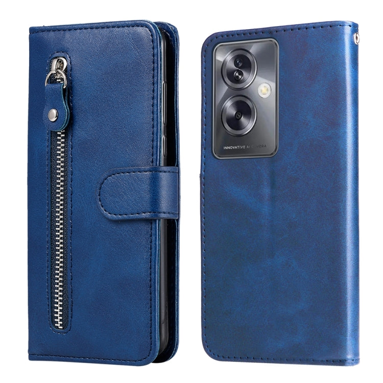 Custodia per telefono in pelle con cerniera in vitello alla moda, For OPPO Reno10 5G / Reno10 Pro 5G Global, For OPPO A78 4G, For OPPO Find X8 Pro, For OPPO A79 5G