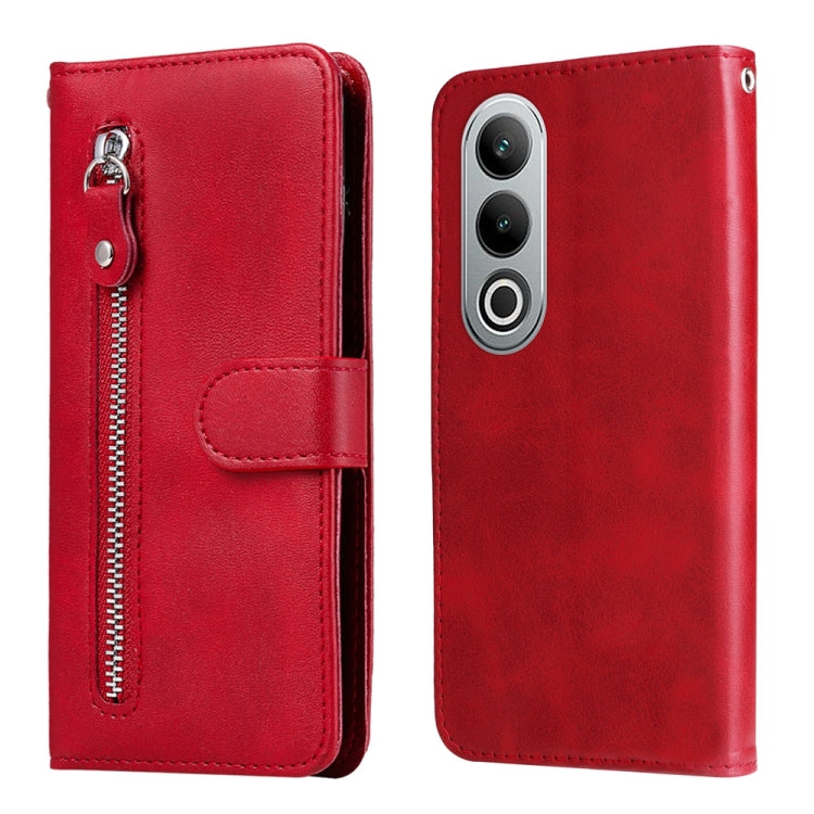 Custodia in pelle con cerniera per OPPO A60