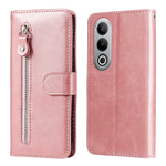 Custodia in pelle con cerniera per OPPO A60