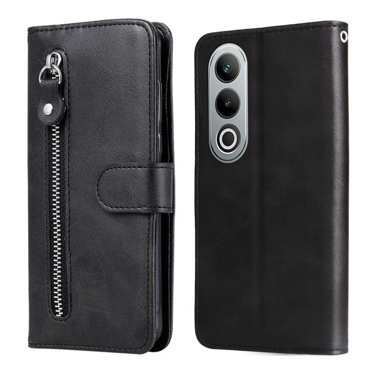 Custodia in pelle con cerniera per OPPO A60