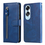Custodia in pelle con cerniera per OPPO A60