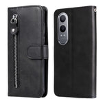 Custodia in pelle con cerniera per OPPO Reno12 F 5G