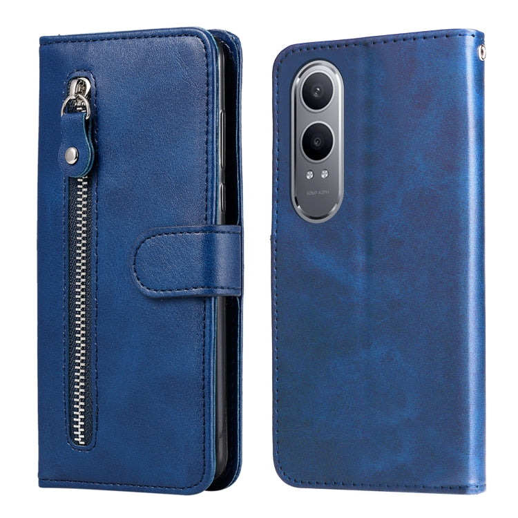 Custodia in pelle con cerniera per OPPO Reno12 F 5G