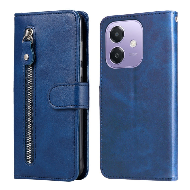 Custodia in pelle con cerniera per OPPO A5x e Reno13 Pro