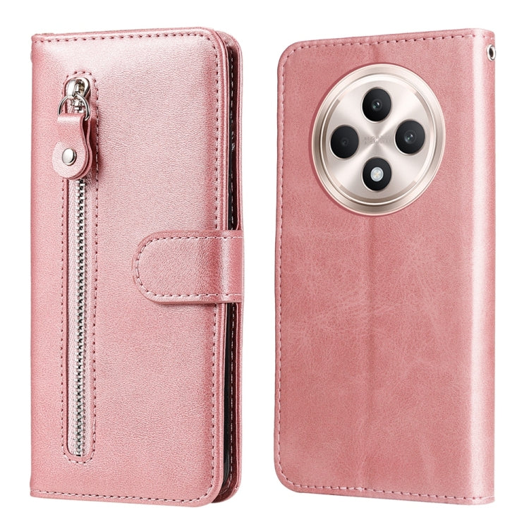 Custodia in pelle con cerniera per OPPO Reno13 F