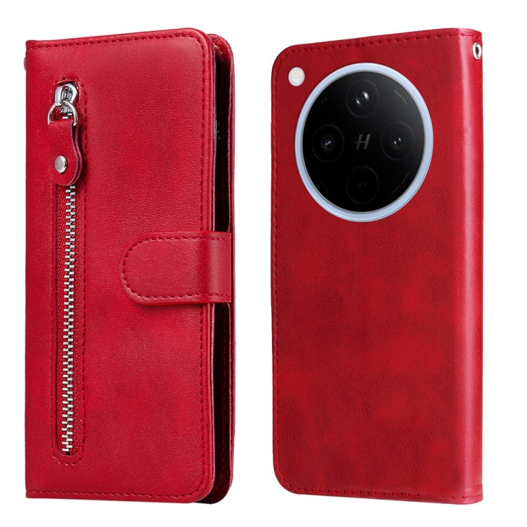Custodia in pelle con cerniera per OPPO Reno13 F