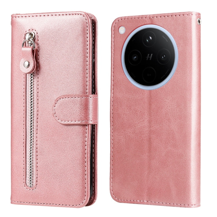 Custodia in pelle con cerniera per OPPO Reno13 F