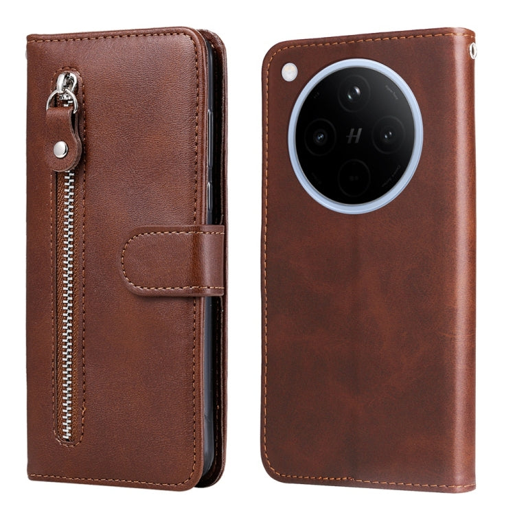 Custodia in pelle con cerniera per OPPO Reno13 F