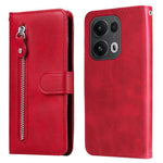 Custodia in pelle con cerniera per OPPO A5x e Reno13 Pro