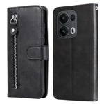 Custodia in pelle con cerniera per OPPO A5x e Reno13 Pro