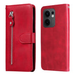Custodia in pelle con cerniera per OPPO Reno13 F