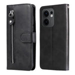 Custodia in pelle con cerniera per OPPO Reno13 F