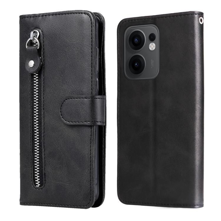 Custodia in pelle con cerniera per OPPO Reno13 F