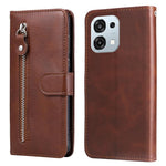Custodia portafoglio in pelle per OPPO Find X9 e Reno