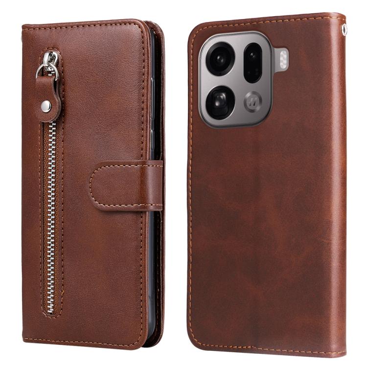 Custodia portafoglio in pelle per OPPO Find X9 e Reno