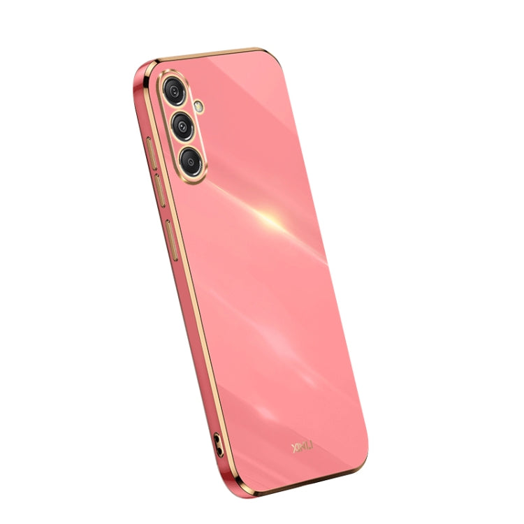 Custodia per telefono in TPU elettrolitico 6D con bordo dritto XINLI, For Samsung Galaxy A25 5G, For Samsung Galaxy S23 FE 5G, For Samsung Galaxy M54 5G