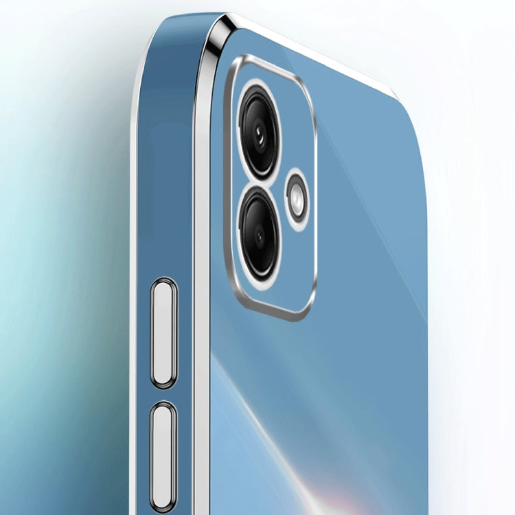 Custodia per telefono in TPU elettrolitico 6D con bordo dritto XINLI, For Samsung Galaxy A05, For Samsung Galaxy A05s, For Samsung Galaxy M34 5G