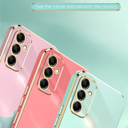 Custodia TPU 6D con bordo dritto per Samsung Galaxy A55 5G