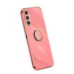 Custodia TPU elettrolitica con supporto anello per Samsung Galaxy