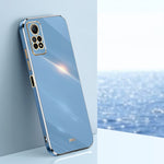 Custodia TPU 6D con bordo dritto per Xiaomi Poco C55 e Redmi Note