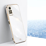 Custodia TPU 6D con bordo dritto per Xiaomi Poco C55 e Redmi Note