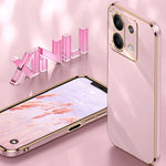 Custodia TPU 6D con bordo dritto per Xiaomi Redmi Note 13 Pro