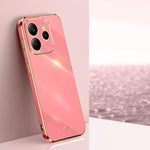 Custodia TPU 6D con bordo dritto per Xiaomi Redmi Note 13 Pro 4G