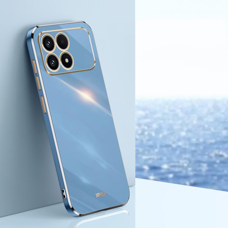 Custodia TPU 6D con bordo dritto per Redmi Note 14 Pro 4G