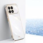Custodia TPU 6D con bordo dritto per Redmi Note 14 Pro 4G