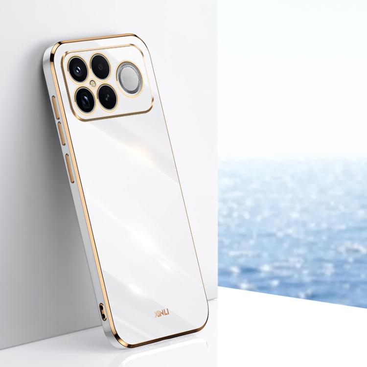 Custodia TPU 6D con bordo dritto per Redmi K90 e Poco F8 Pro