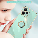 Custodia TPU elettrolitico con supporto per Xiaomi Redmi Note 12R