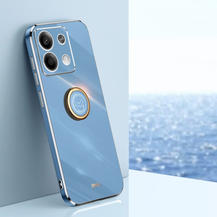 Custodia TPU elettrolitica con anello per Redmi 14C 4G