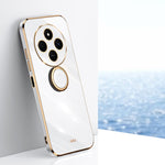 Custodia TPU elettrolitica con anello per Redmi 14C 4G