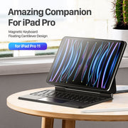 Custodia in pelle con tastiera per iPad Pro e Air