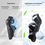 Equipaggiamento protettivo per motociclette Motolsg, 2 in 1 Knee Pads, 2 in 1 Elbow Pads, 4 in 1 Elbow Pads