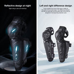 Equipaggiamento protettivo per motociclette Motolsg, 2 in 1 Knee Pads, 2 in 1 Elbow Pads, 4 in 1 Elbow Pads
