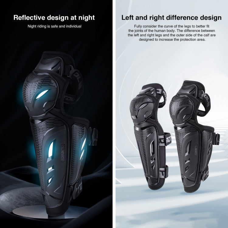 Equipaggiamento protettivo per motociclette Motolsg, 2 in 1 Knee Pads, 2 in 1 Elbow Pads, 4 in 1 Elbow Pads