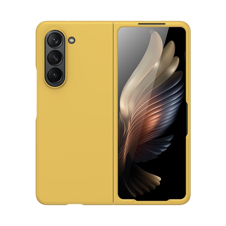 Custodia PC effetto pelle per Samsung Galaxy Z Fold5