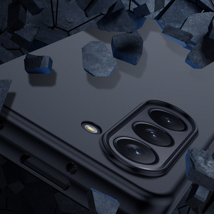Custodia PC effetto pelle per Samsung Galaxy Z Fold5